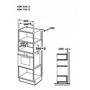 KORTING МИКРОВОЛНОВАЯ ПЕЧЬ KMI 825 TGN