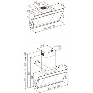 KORTING ВЫТЯЖКА KHC 97070 GN